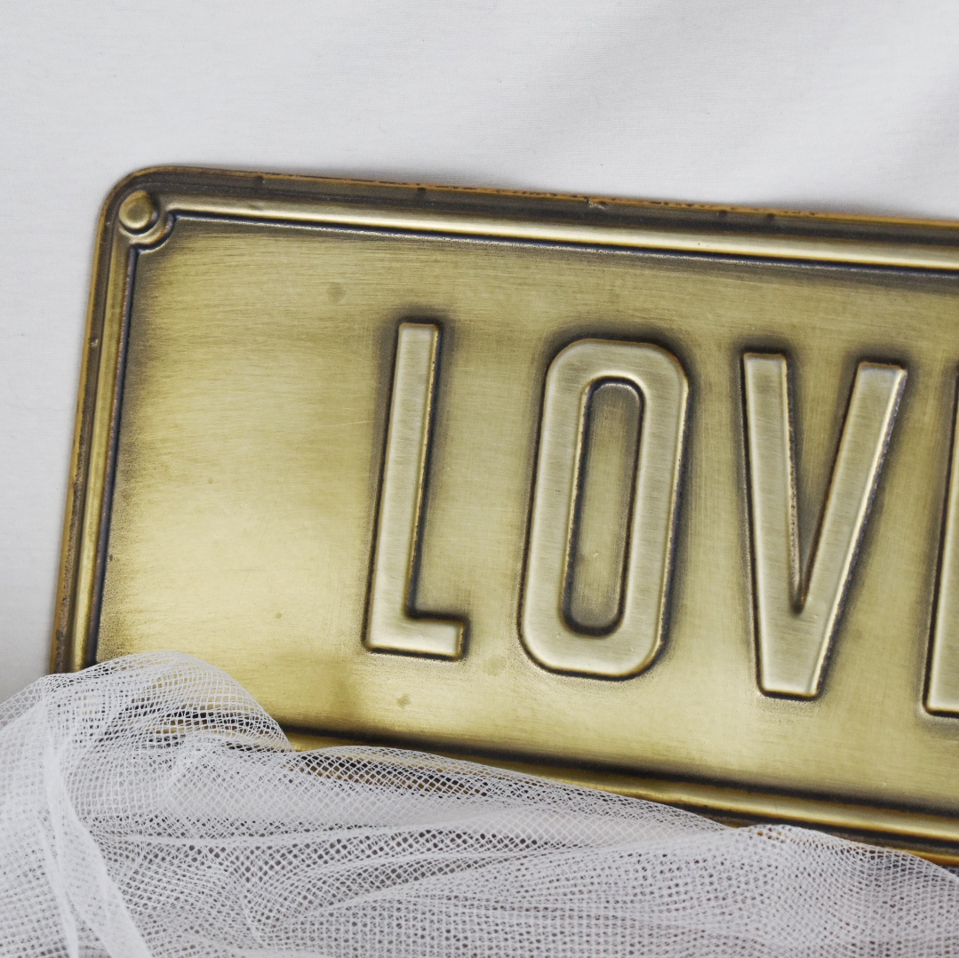 Cartel decorativo "LOVE" - Imagen 2