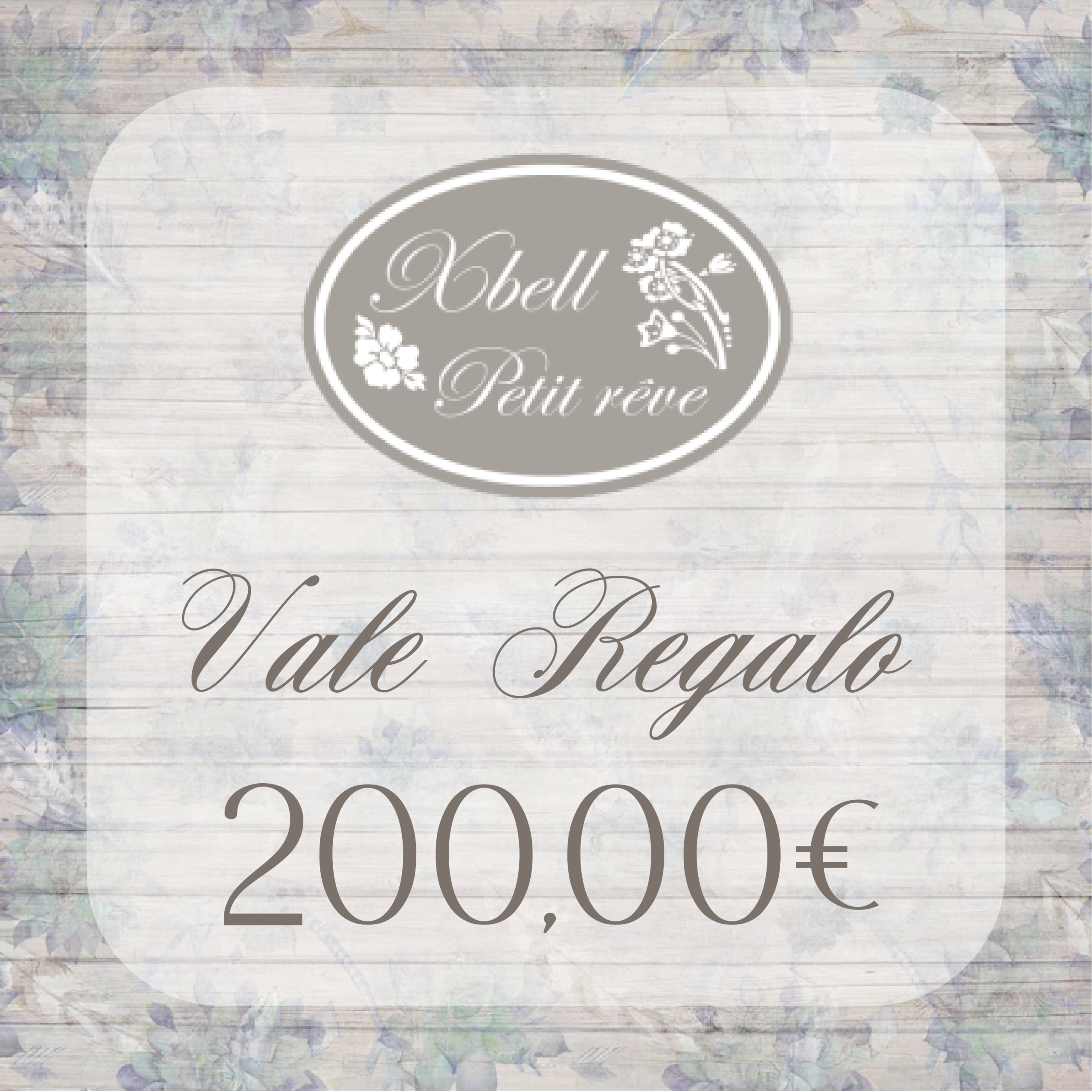 Vale regalo 200,00€