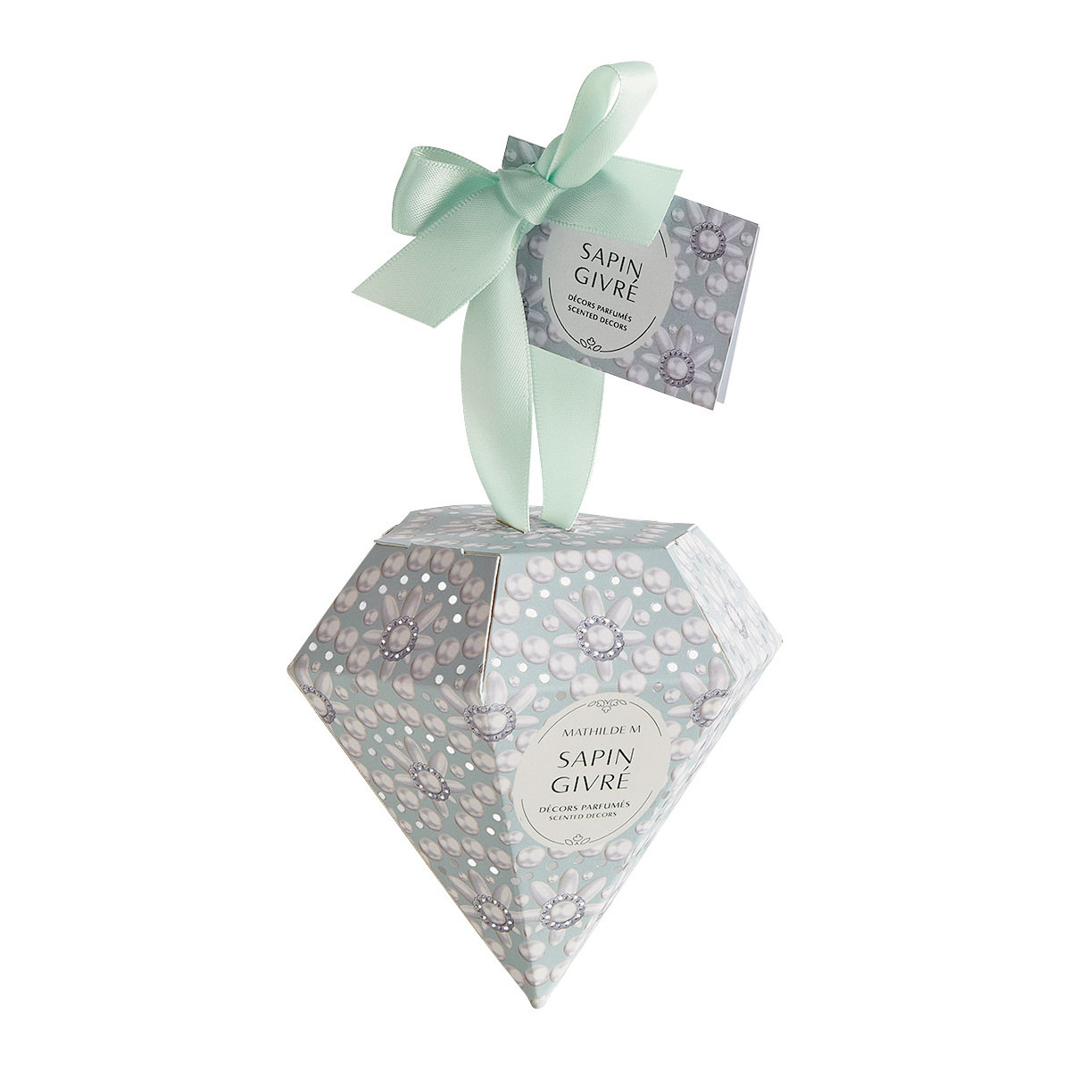 Diamante con cerámicas perfumadas - Pino escarchado - Imagen 2